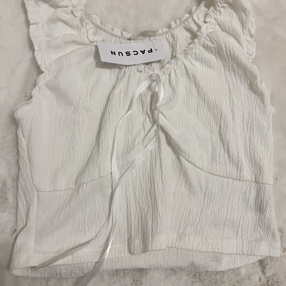 John galt Blair tank white NWT